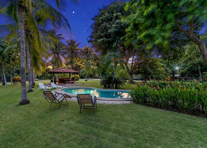 Stunning Gated With A Lush Garden, Wrap-around Terrace & Private Pool * Potrero (Guanacaste)